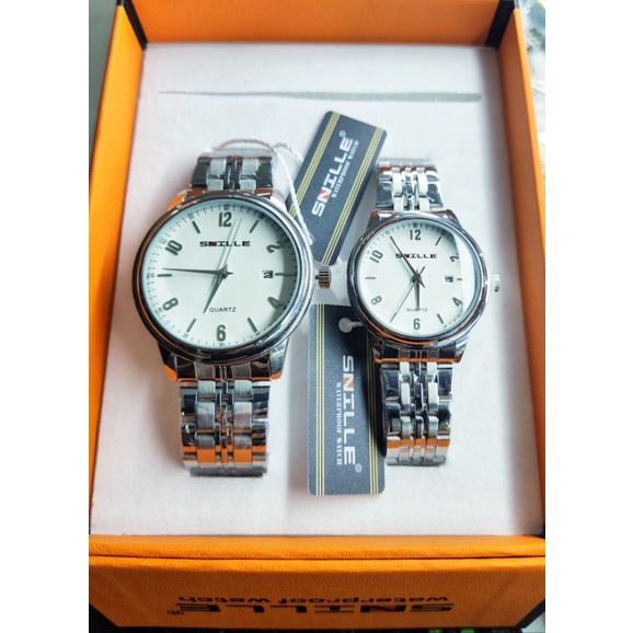 JAM TANGAN RANTAI COUPLE SNILLE   N1054