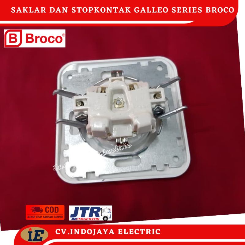 Saklar Engkel Galleo G16155S Saklar Seri Galleo G16255S Stop Kontak Galleo G15155S Snow White Broco