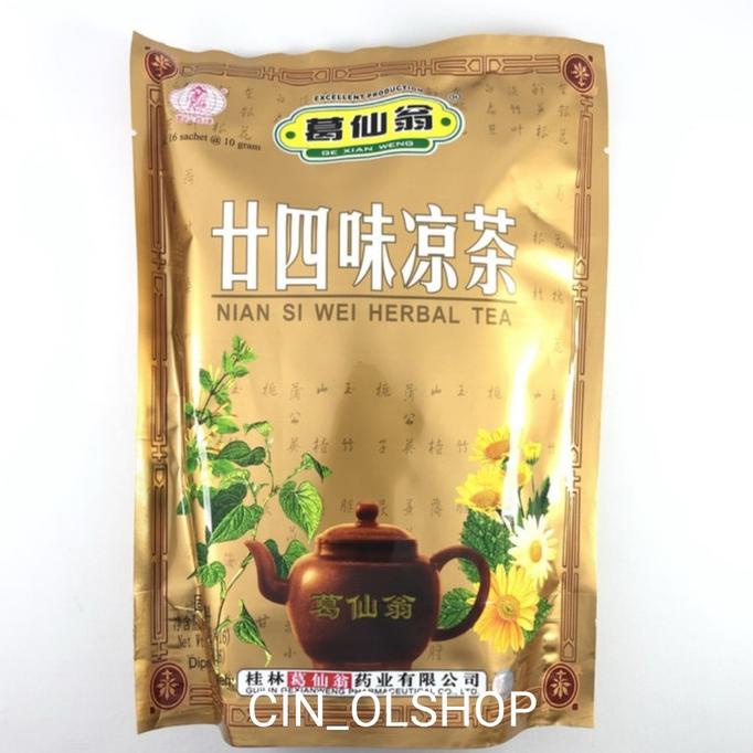 

[[BISA COD]] Nian Si Wei Herbal Teh - Teh Herbal Pereda Panas Dalam TERBAIK Kode 1237