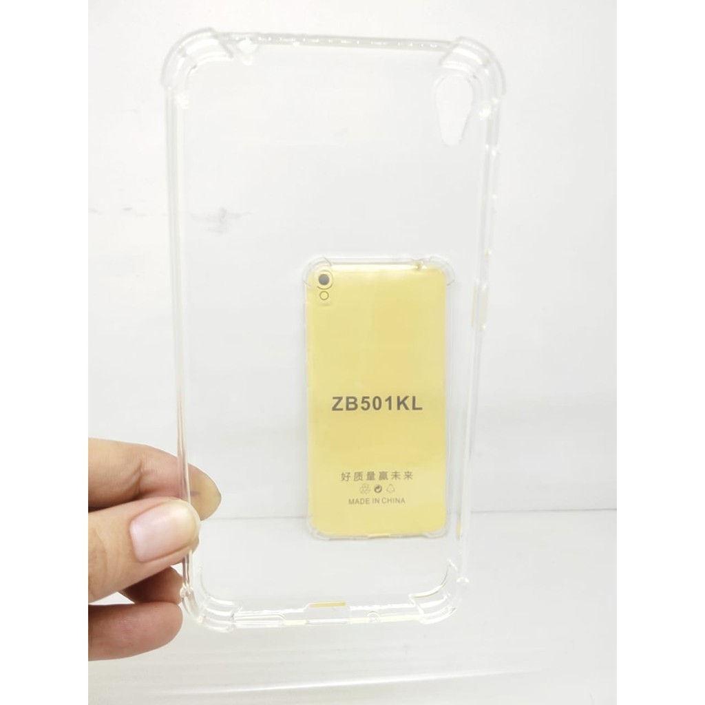 Anti Crack Zenfone Live ZB501KL 5.0 inch Soft Case Jelly Tahan Benturan