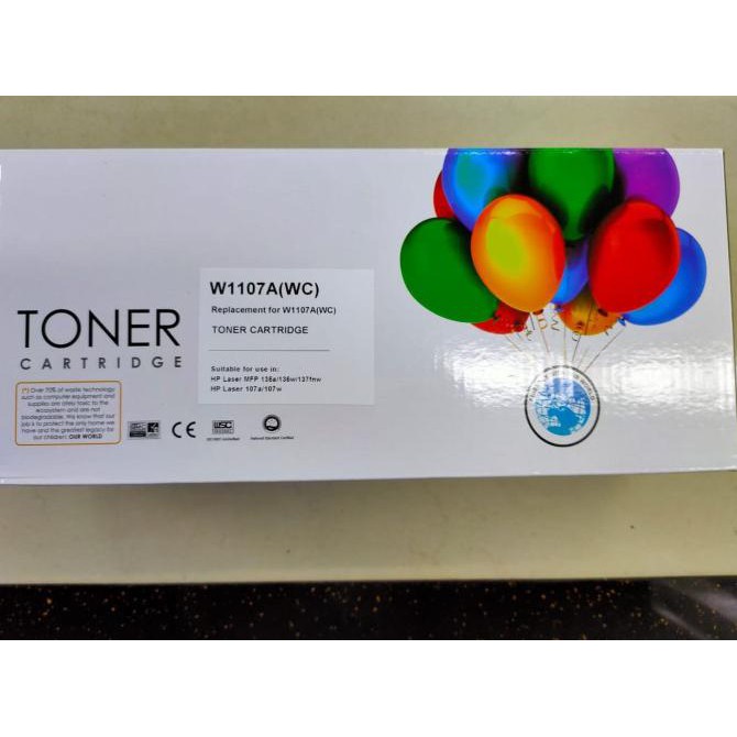 Cartridge toner compatible HP 107a