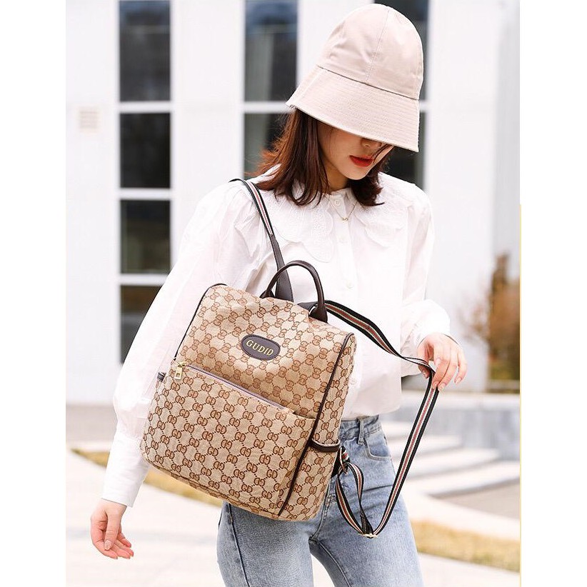 TASHAPPY LT1033 tas Ransel Elegant batam wanita import model korea kualitas tas import EL 6136