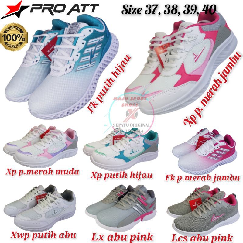 PRO ATT LG 680 / PRO ATT PCW 870 - SEPATU OLAHRAGA ORIGINAL CEWEK WANITA / PRO ATT XP / PRO ATT FK / PRO ATT XWP