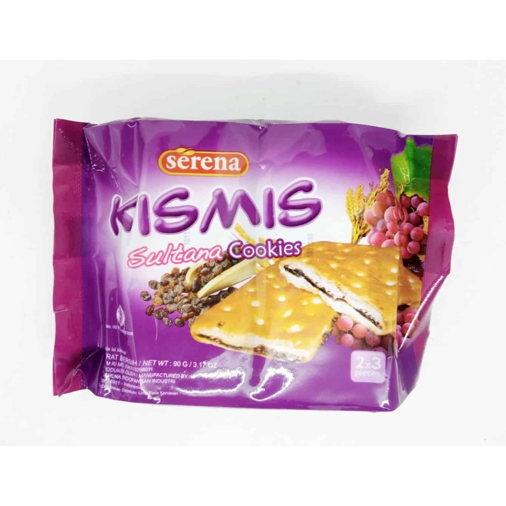 Serena Kismis Sultana Cookies 90gr