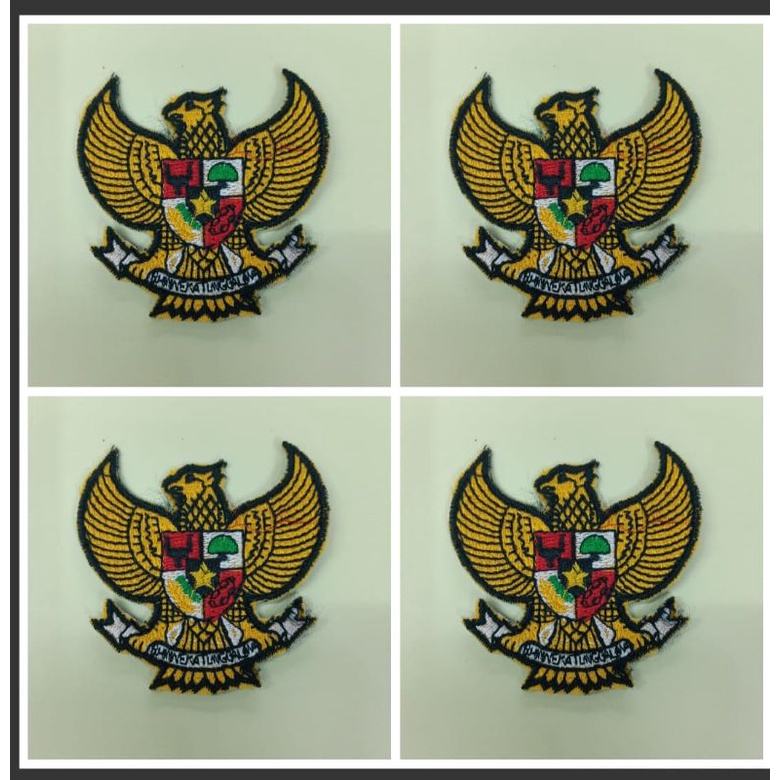 BORDIRAN GARUDA 6cm/ PATCH GARUDA/ BORDIR GAEUDA