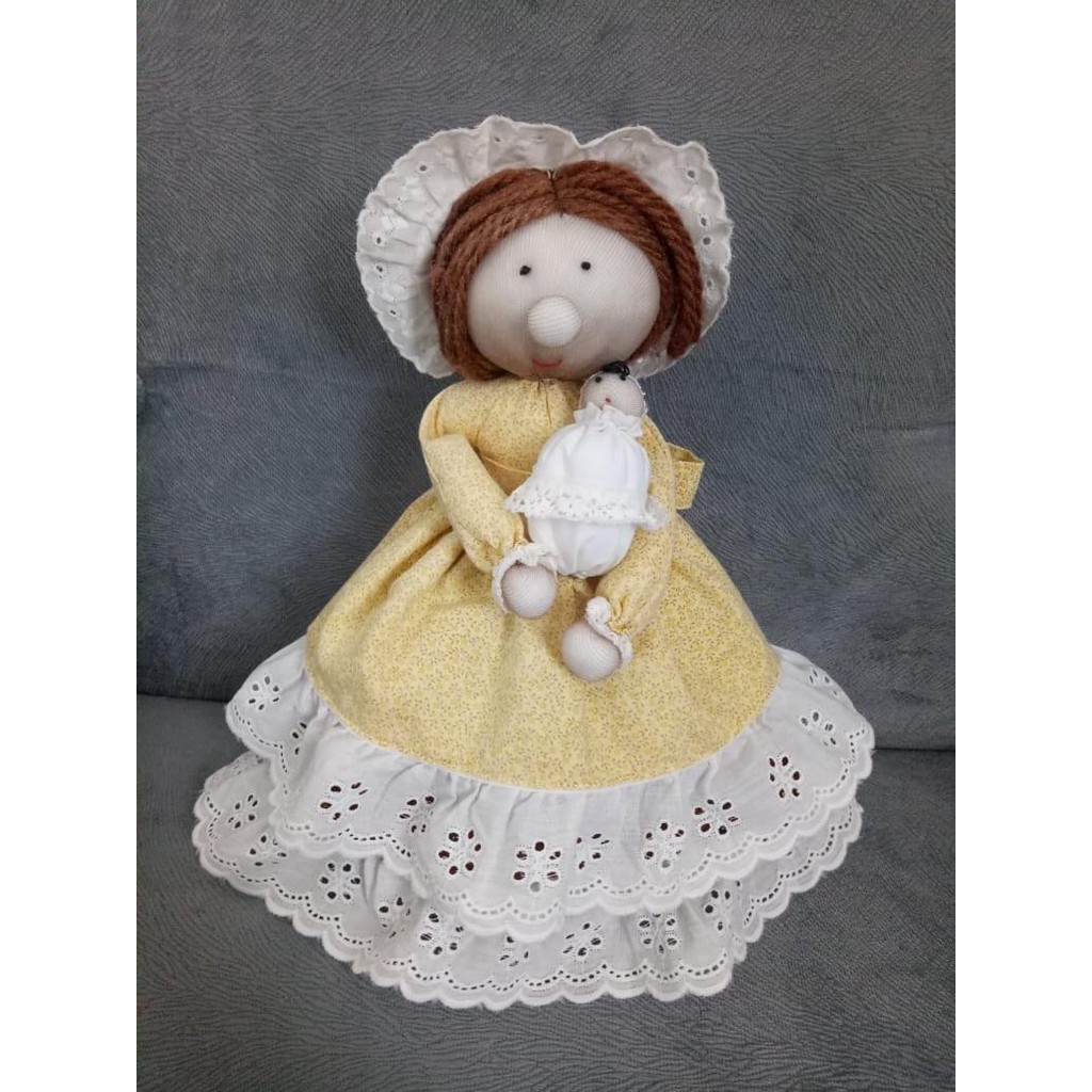 Boneka Pajangan Handmade Mother & Child