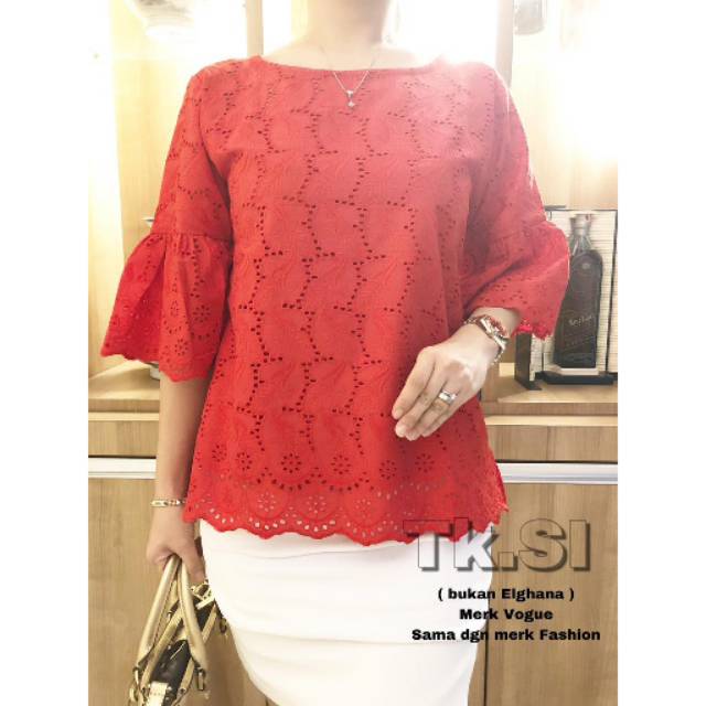 BLOUSE KW PINK BUTIK NEW EDITION