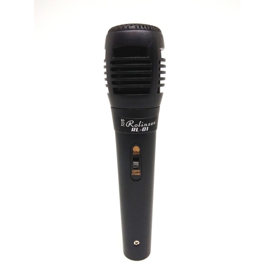 MIKROFON KARAOKE MIC KABEL ROLINSON RL-01 MIC MURAH MICROPHONE VOCAL