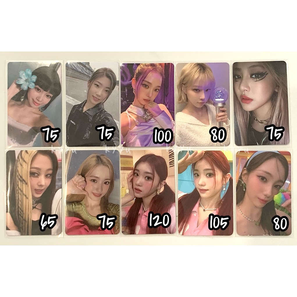 AESPA KEP1ER LESSERAFIM GIRLS DOUBLAST FEARLESS KARINA WINTER NINGNING GISELLE DIGIPACK LIGHTSTICK X