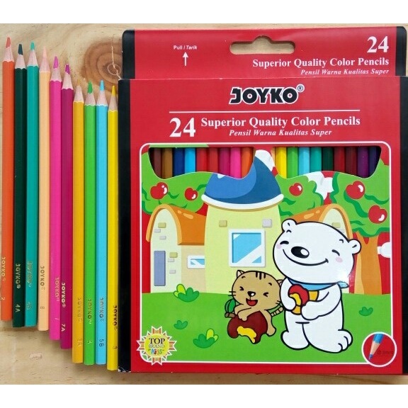 

WARNAPENSIL- PENSIL WARNA / COLOUR PENCILS / PENSIL 24 WARNA -PENSIL WARNA