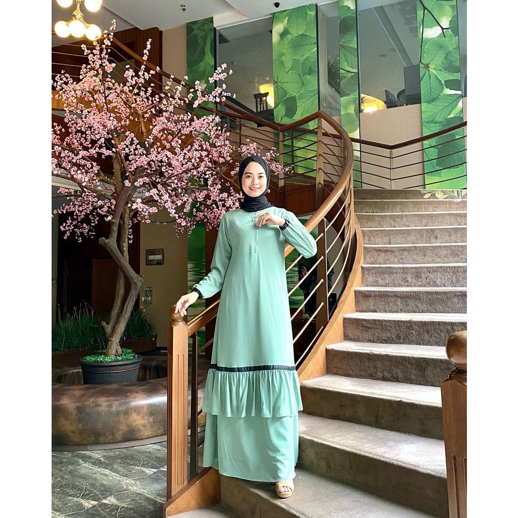 PB Prilly Busana - TALISA GAMIS MALAYSIA - DRESS MALAY CERUTY REMPEL - MAXYDRESS POLOS - GAMIS BUSUI