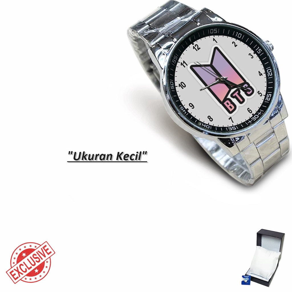 Jam Tangan Rantai Couple (BANGTAN BOYS) BTS 2 (Keren)