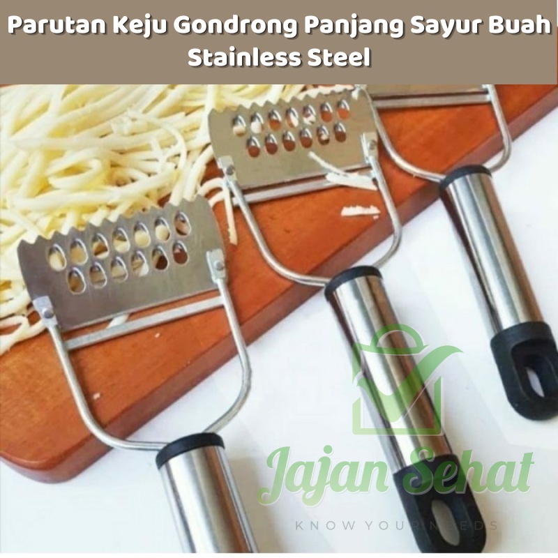 Parutan Keju Gondrong Panjang Sayur Buah Stainless Steel