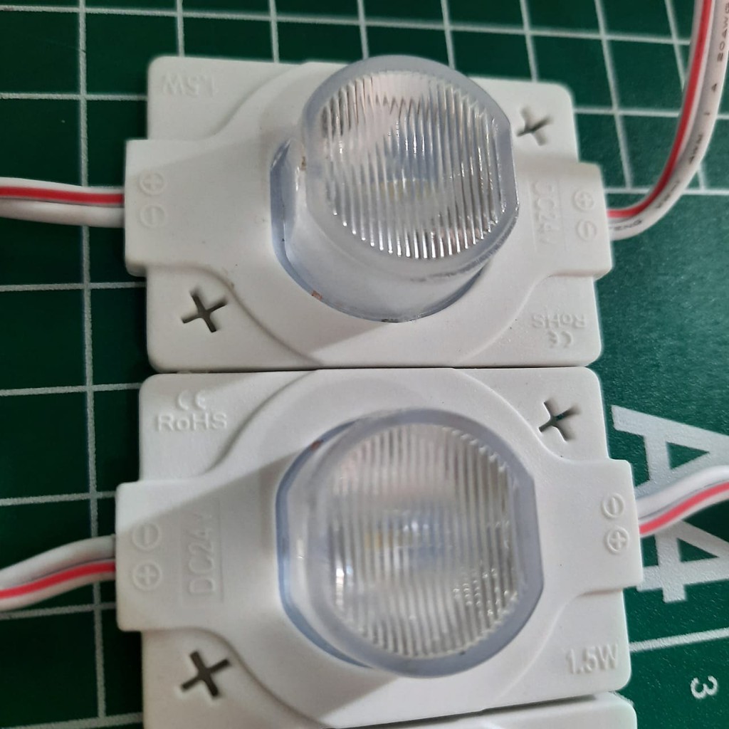 [DSP-9023] 1 LED MODUL 8018 1LED 24V 24 V LED 1MATA 1 MATA - PUTIH