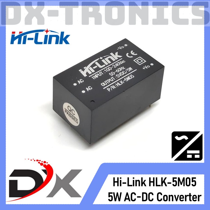 Hi-Link HLK-5M05 AC to DC 5V 5W Isolated Adaptor Power supply HLK5M05