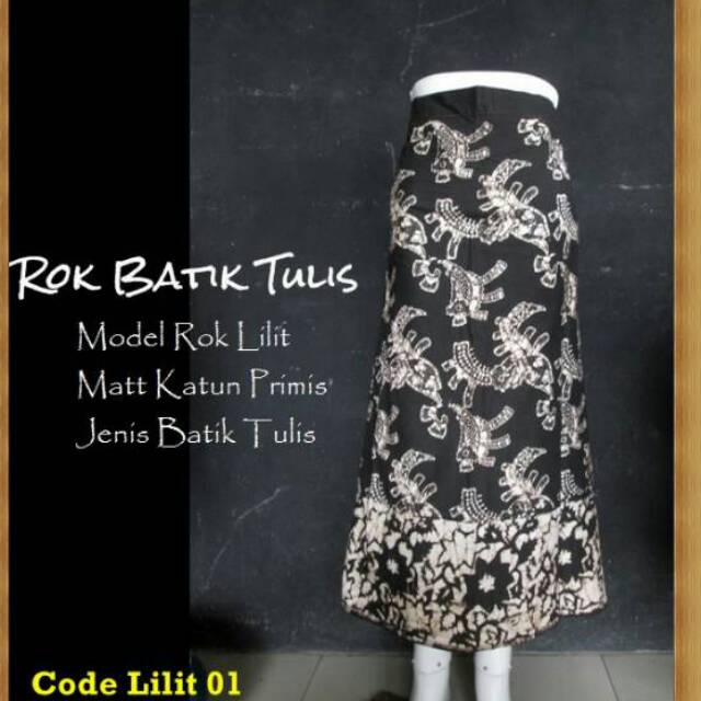 Rok Lilit Batik Tulis