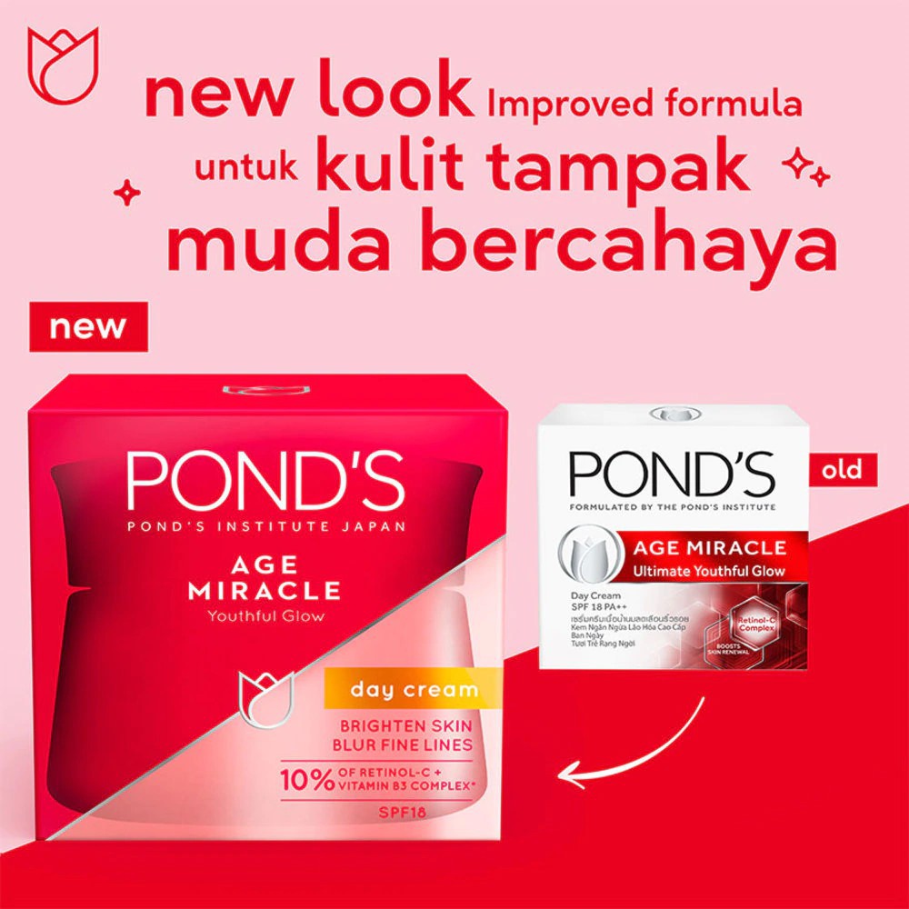 Ponds Age Miracle  Day &amp; Night Cream 10gr