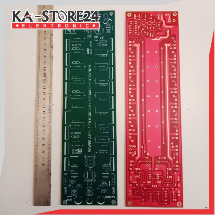 PCB MICRD V2 2U 1500 Watt power amplifier