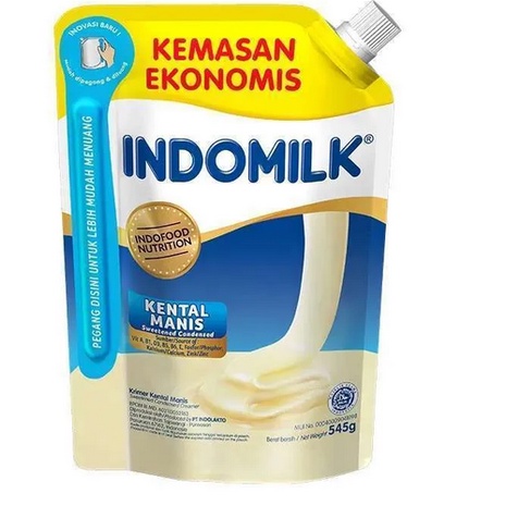 

Indomilk Plain Kental Manis Susu [545 g/ Kemasan Pouch]