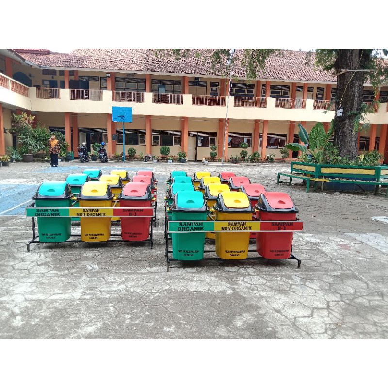 Tempat sampah 3in1