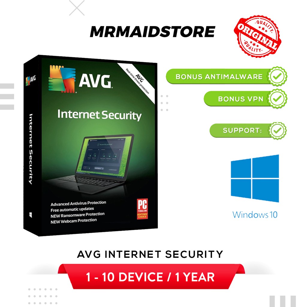 AVG Internet Security Antivirus Original - Latest Version