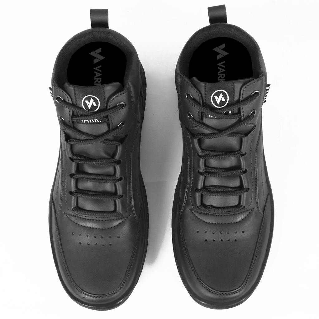 Sepatu Boots Pria V 5642 Brand Varka Sepatu Kets Kuliah Kerja Hangout Trendi Warna Hitam