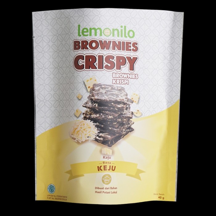 

KERING-KUE- BROWNIES CRISPY LEMONILO / LEMONILO BROWNIES / BRONIS KERING LEMONILO/ - KEJU -KUE-