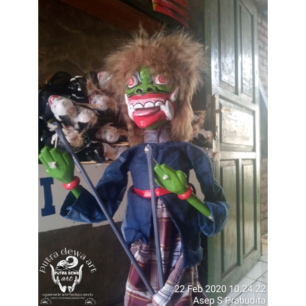 wayang golek buta ngelel ukuran pentas