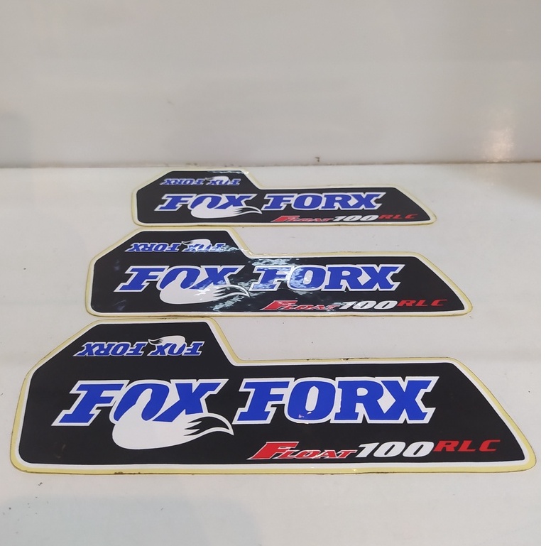 Stiker Sticker Decal Fork Fox Talas Old School Vintage ORIGINAL
