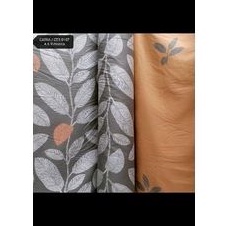 spreiset bedcover motif daun dari catra