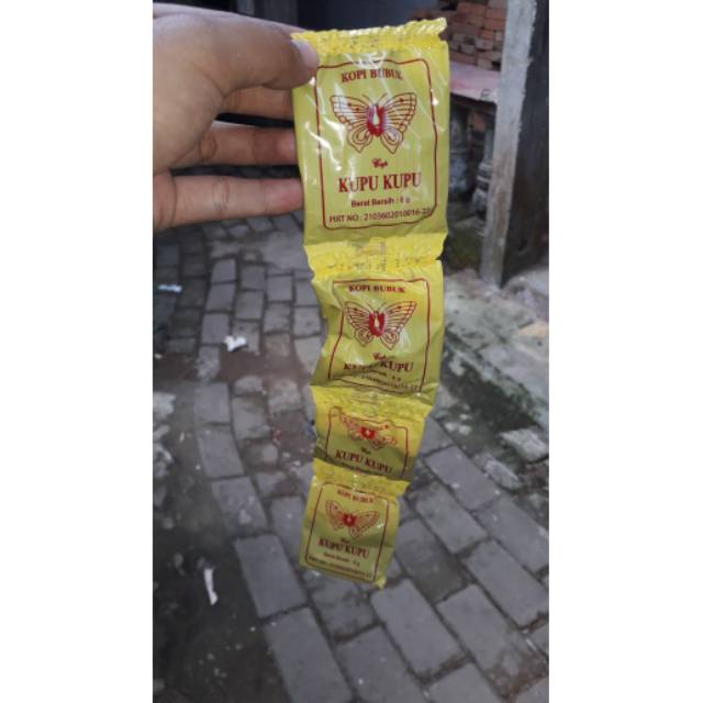 

Kopi bubuk cap kupu kupu has rangkas bitung