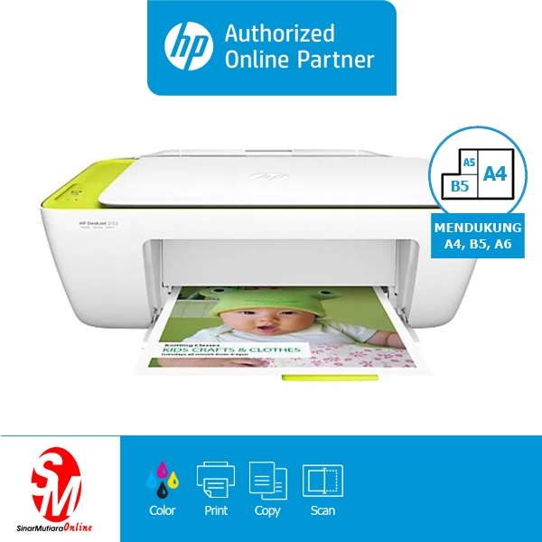 HP Deskjet Ink Advantage 2135 All in One Printer - Putih | Shopee Indonesia
