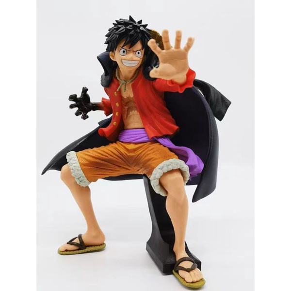 Action figure Monkey D Luffy One piece Glost Shirahoshi Marco Mainan figure Luffy