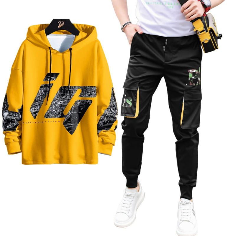 Set sweater dan celana pria - IGR