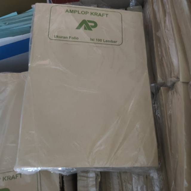 

Amplop coklat uk folio