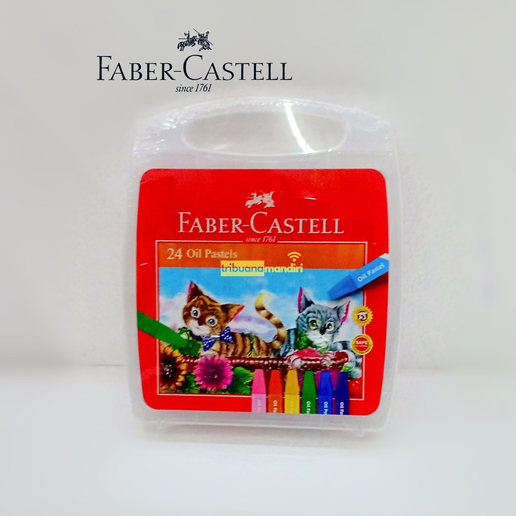 

Faber castell oil pastels 24 warna / crayon 24 colours