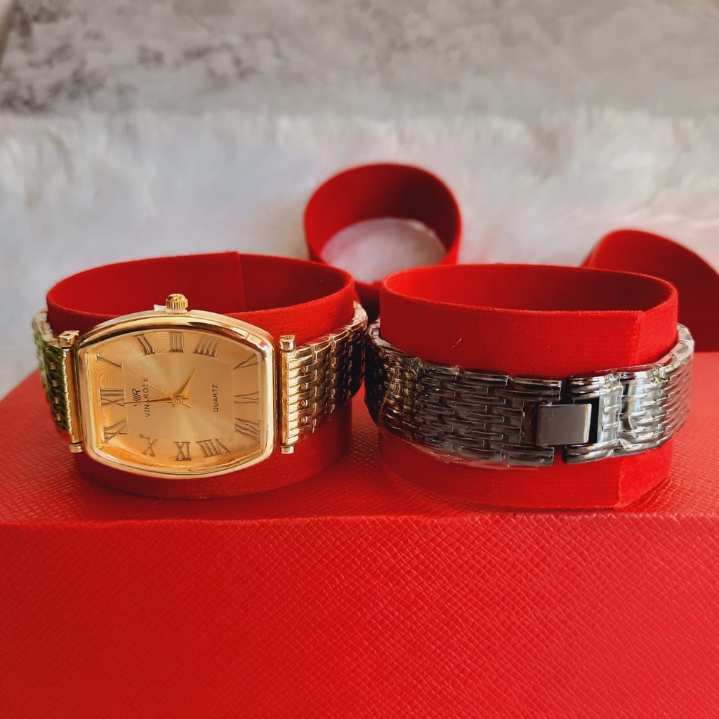 JAM TANGAN FASHION/JAM TANGAN VINAROSE/ JAM TANGAN CEWEK MEWAH