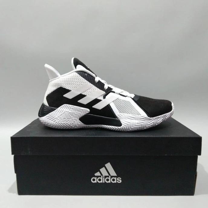 Sepatu Pria Adidas Court Vision 2 "White Black 100% Original Bnib Ukhasachairil
