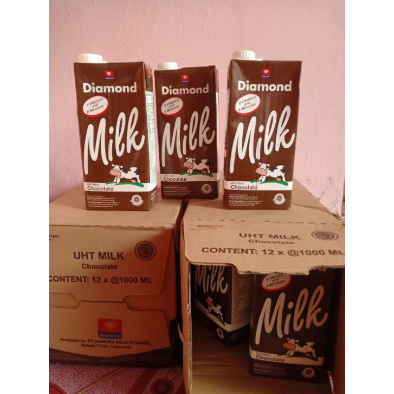 

Susu UHT Cokelat Diamond 1L