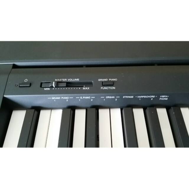 Jual Yamaha P45 digital piano model bagus include sustain pedal
