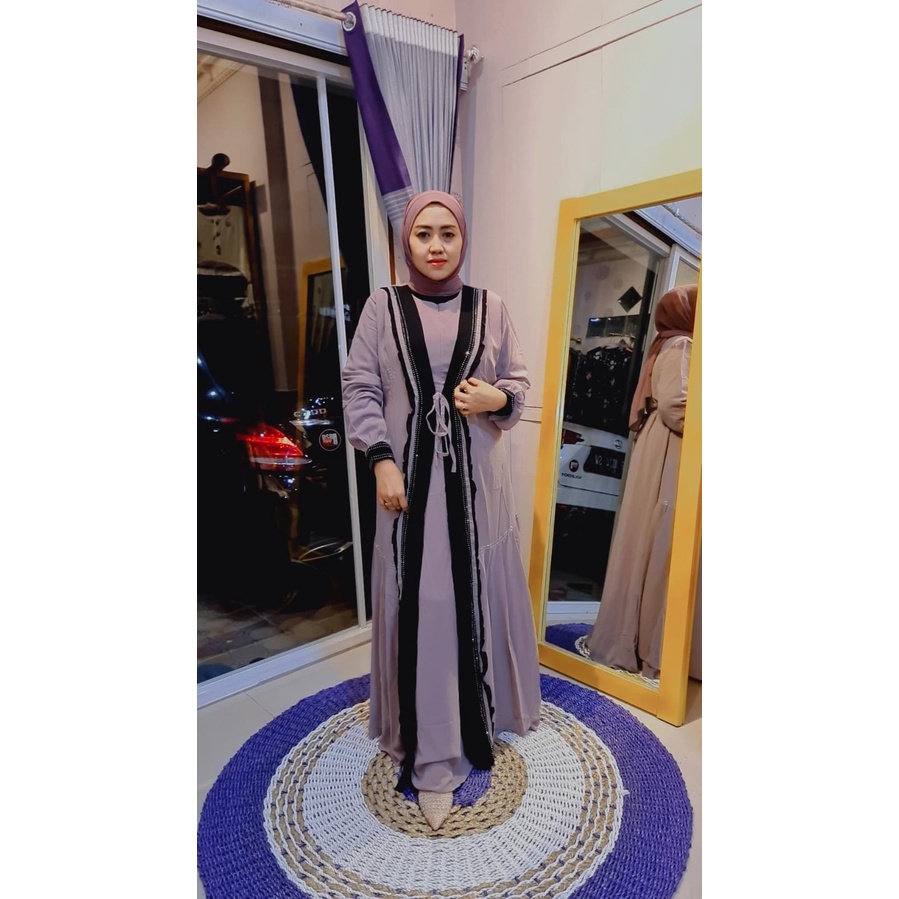 Gamis Mewah Ceruty Premium by Zhafrana / Dress Pesta / Gamis Pesta