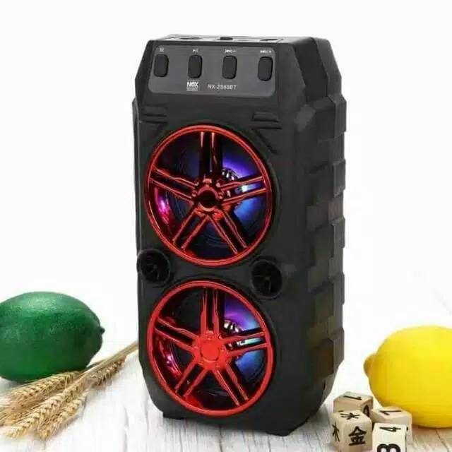 Speaker bluetooth mega bass sx-y2006 free mic