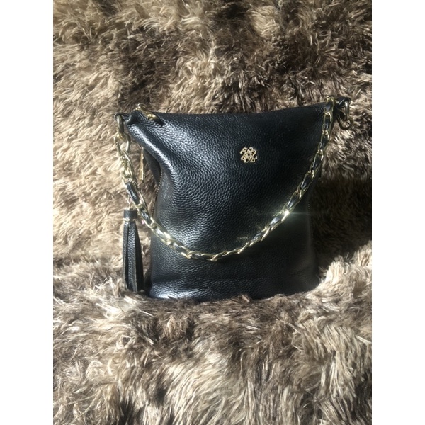 Preloved Tas Branded Original ELEGANCE Kulit Asli/Elegance Original Leather