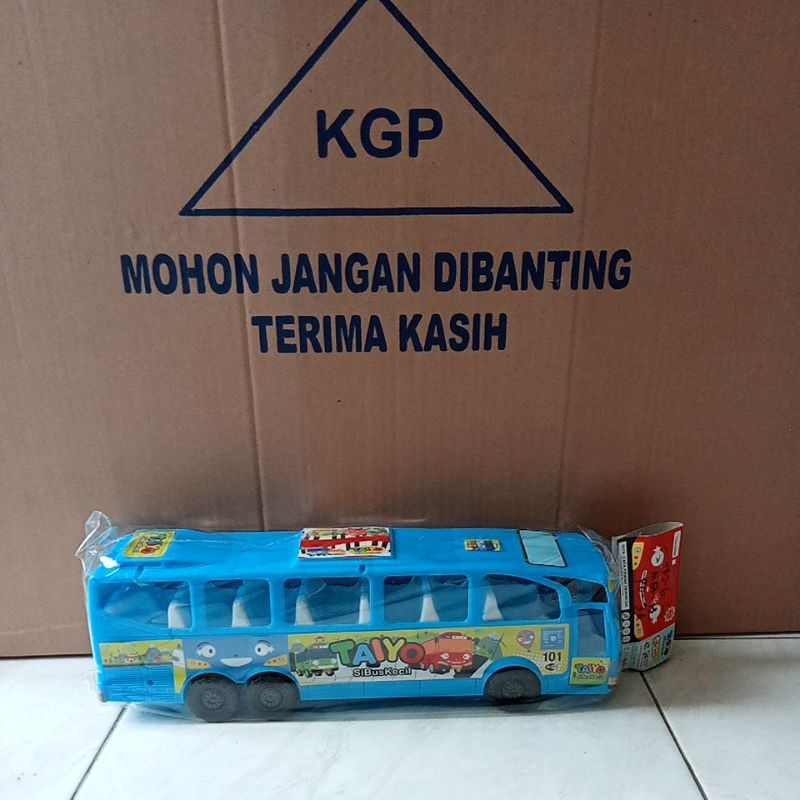 KGP 892 TA - Mainan Bus Tayo ( Taiyo ) Besar Ukuran 40 cm KGP892-TA