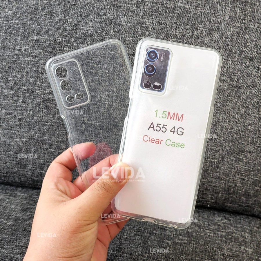 SOFTCASE CLEAR HD PREMIUM OPPO A55 4G - GMT