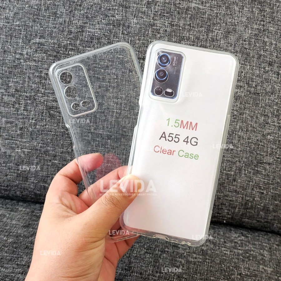 SOFTCASE CLEAR HD PREMIUM OPPO A55 4G - GA