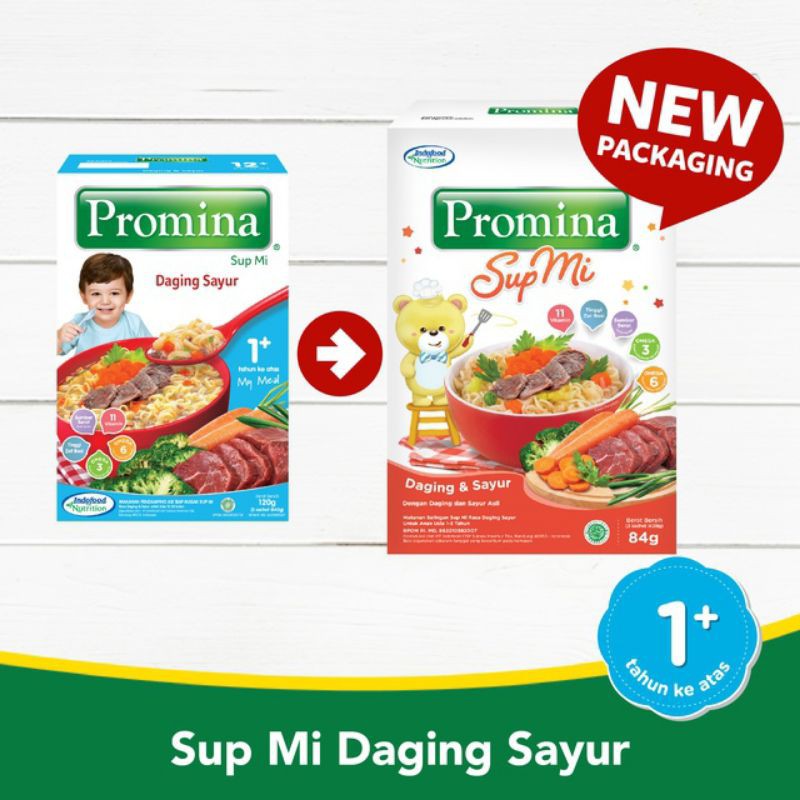 Promina Sup Soup Mie Ayam Sayur Daging Sapi 81 gr 84 gr