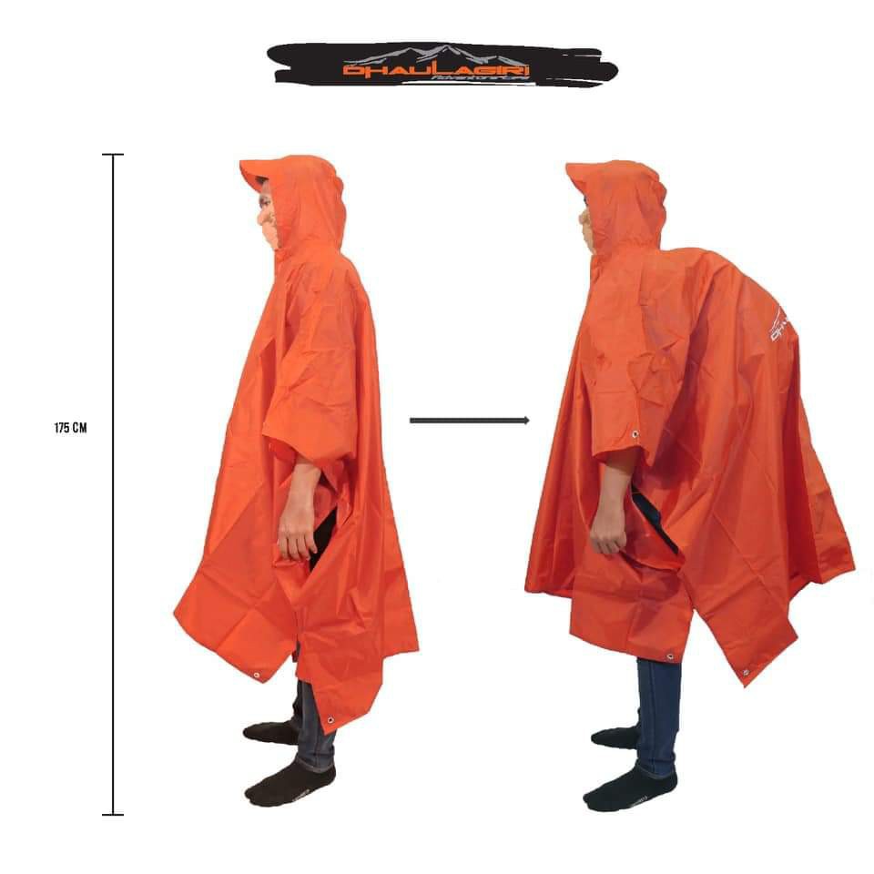 Ponco Dhaulagiri 3 in 1 - Bivak - Raincoat