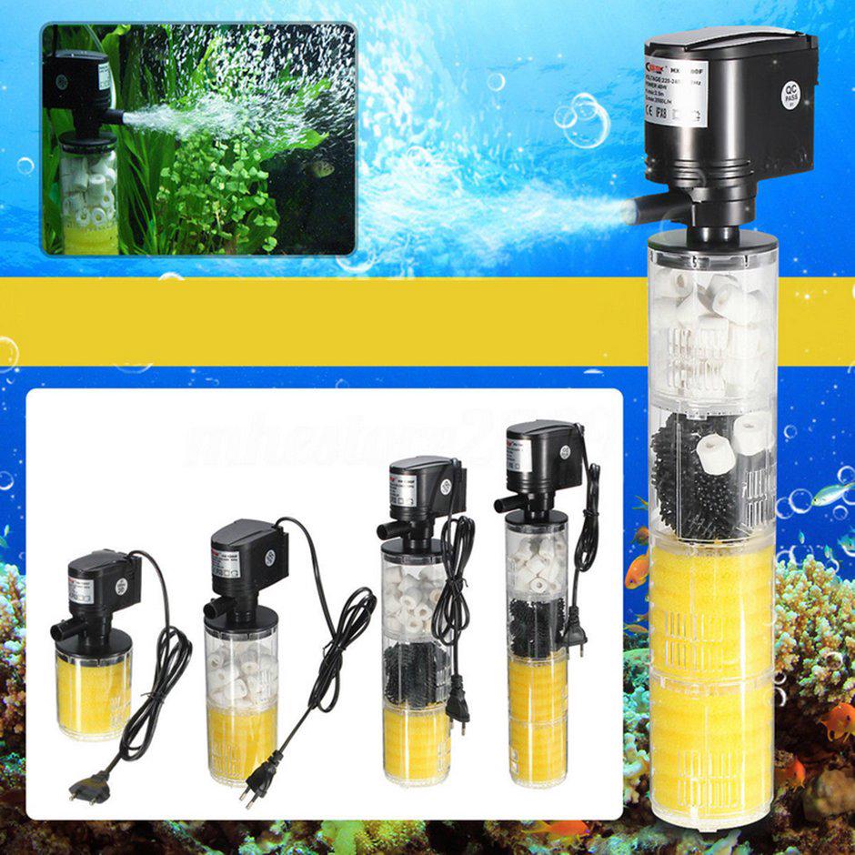 3 In 1 Pompa Air Submersible Mini Dengan Filter Penyaring Untuk