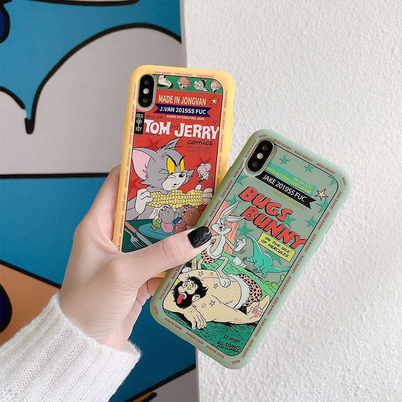 Casing Soft Case TPU Untuk iPhone X / Xs max / 11 Pro max / 6 / 7 / 8 / 6s Plus